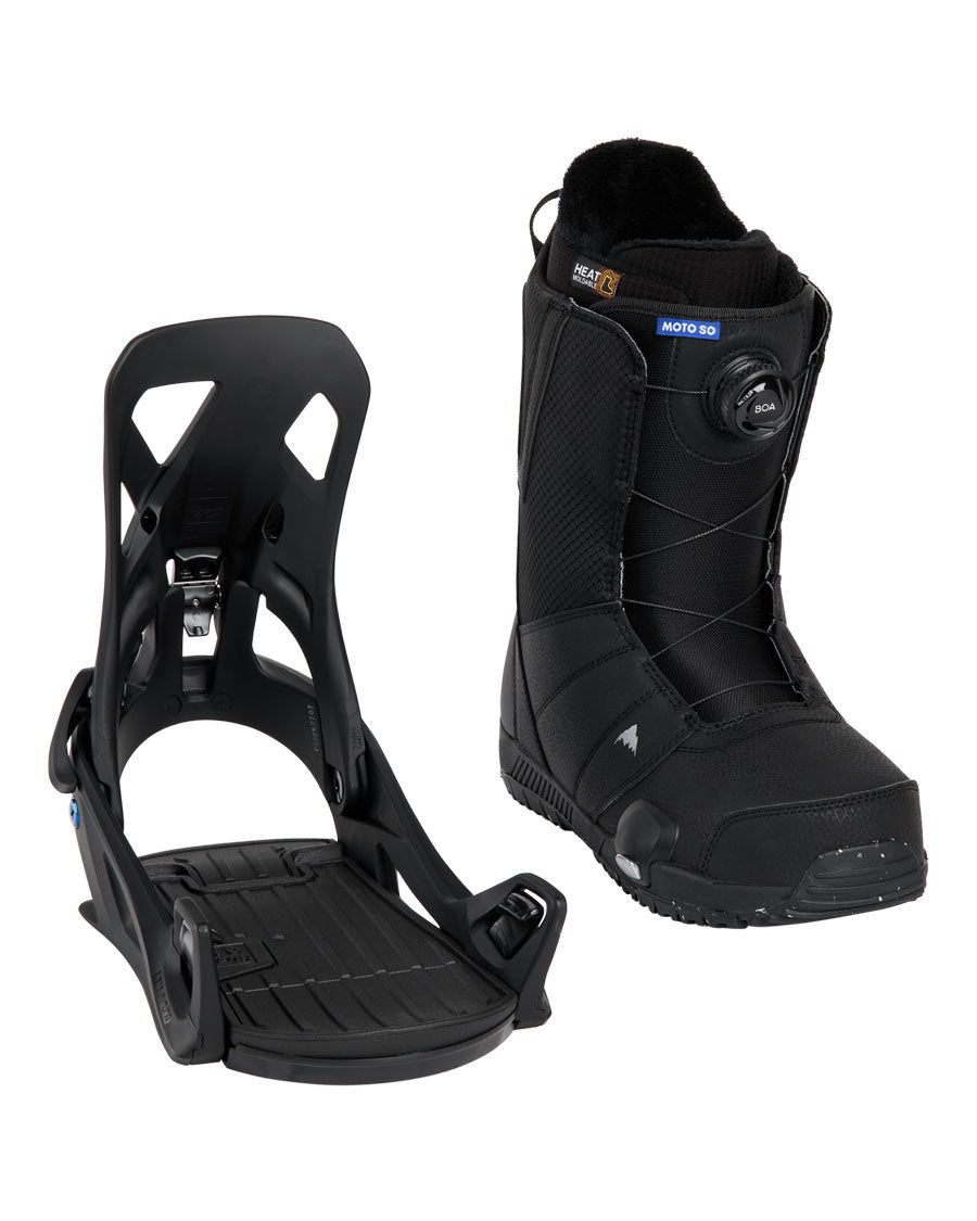 Burton Men's Step-On Package Boot Binding Black 2026