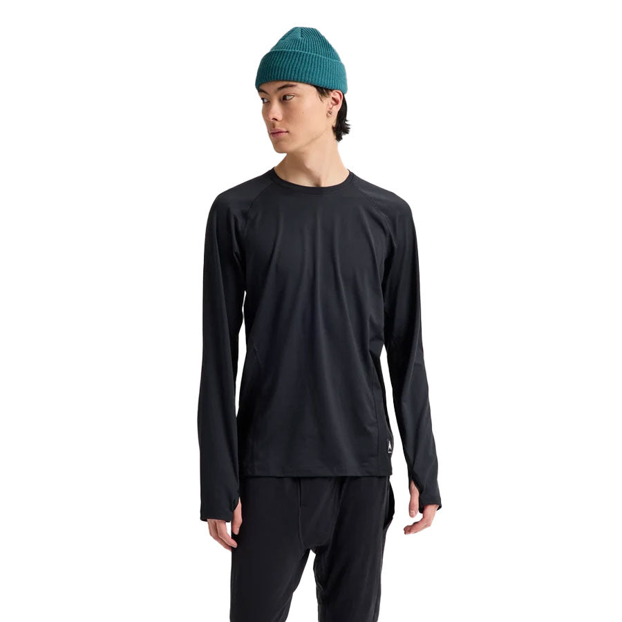 Burton Men's Synthetic Midweight Base Layer Crew True Black 2027