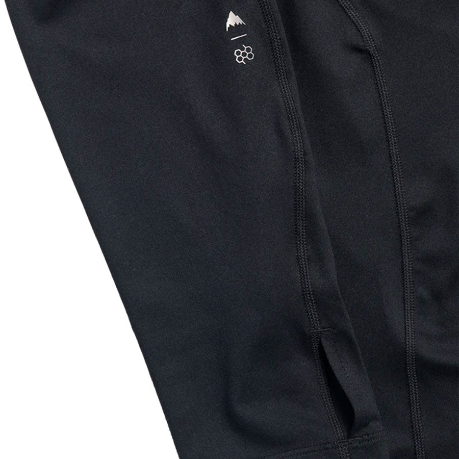 Burton Men's Synthetic Midweight Base Layer Crew True Black 2027