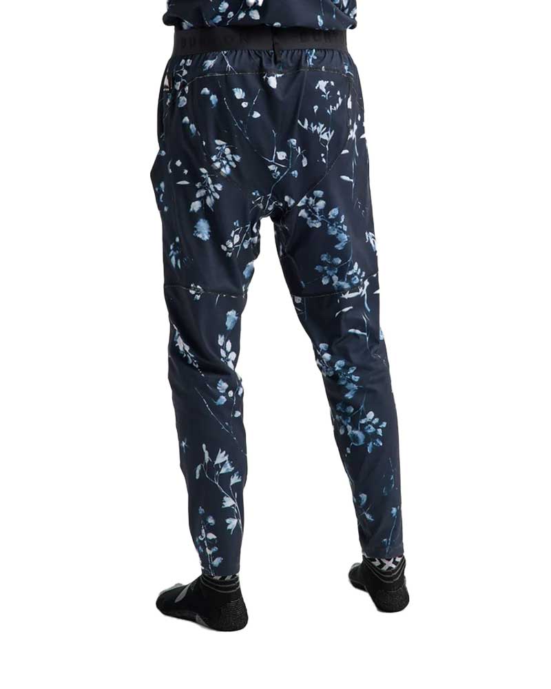 Burton Men's Synthetic Midweight Base Layer Pants Cyanotype Floral 2027