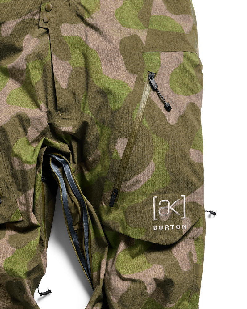 Burton Men's [ak] Acamar Gore-Tex PRO 3L Bib Pants Keel Camo 2027