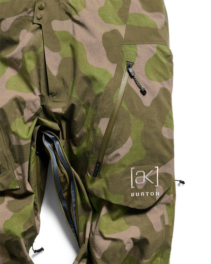 Burton Men's [ak] Acamar Gore-Tex PRO 3L Bib Pants Keel Camo 2027