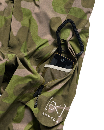 Burton Men's [ak] Acamar Gore-Tex PRO 3L Bib Pants Keel Camo 2027