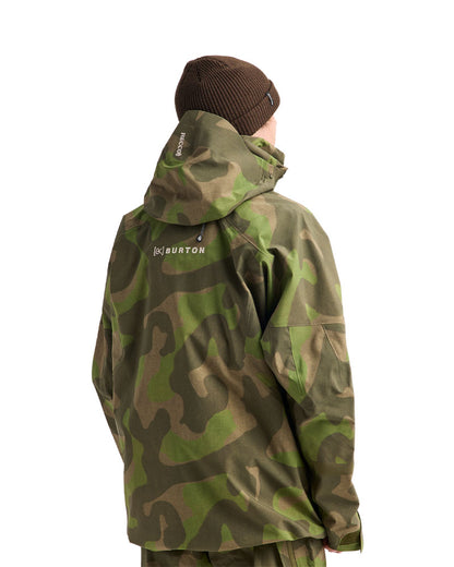 Burton Men's [ak] Acamar Gore-Tex PRO 3L Jacket Keel Camo 2027