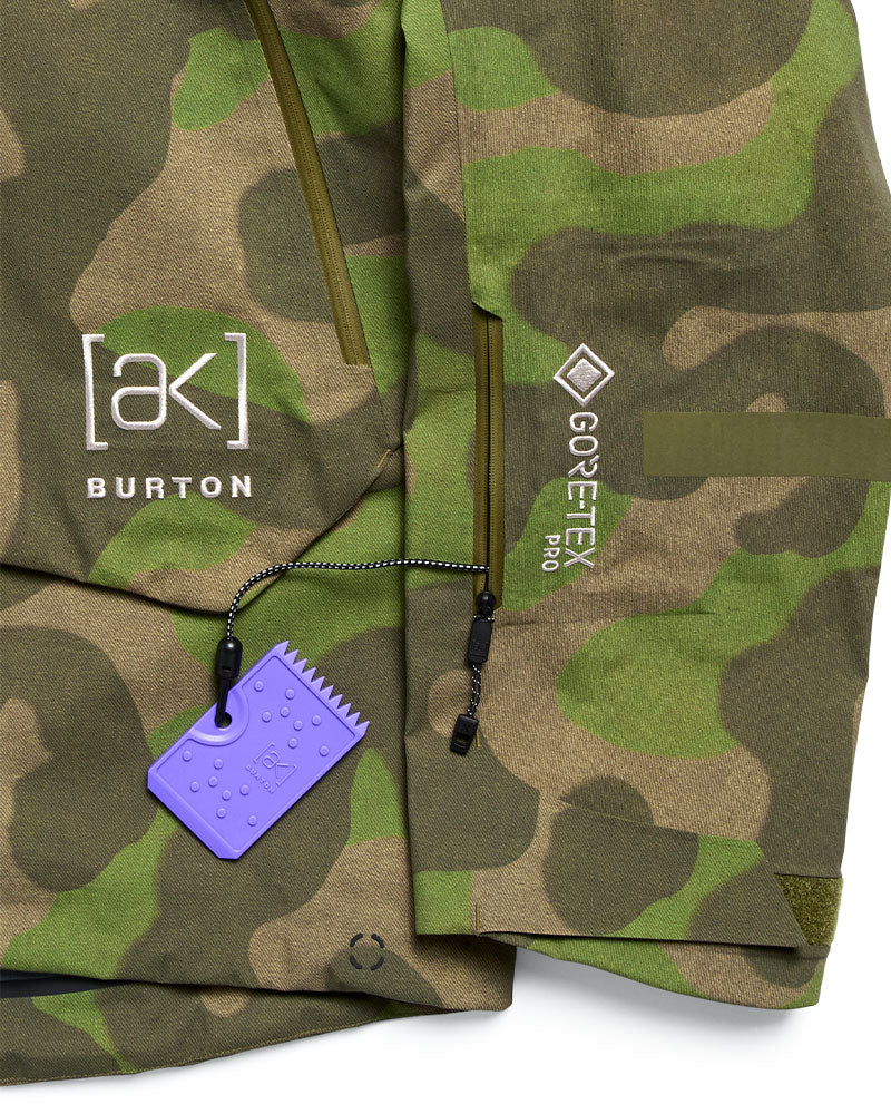 Burton Men's [ak] Acamar Gore-Tex PRO 3L Jacket Keel Camo 2027