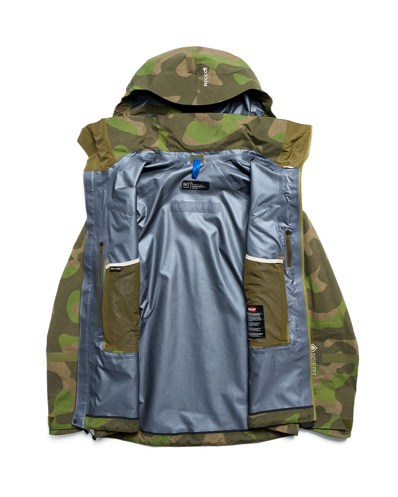 Burton Men's [ak] Acamar Gore-Tex PRO 3L Jacket Keel Camo 2027