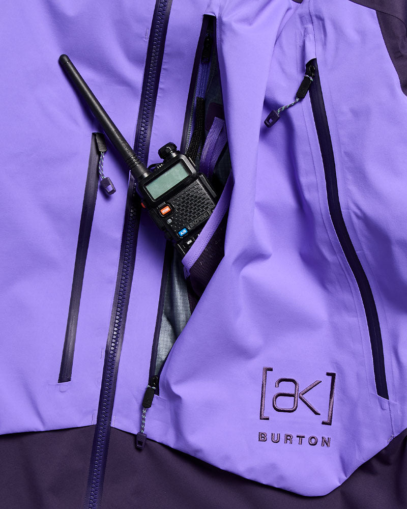 Burton Men's [ak] Acamar Gore-Tex PRO 3L Jacket Nightshade Purple/Purple Voltage 2027