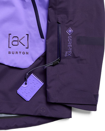 Burton Men's [ak] Acamar Gore-Tex PRO 3L Jacket Nightshade Purple/Purple Voltage 2027