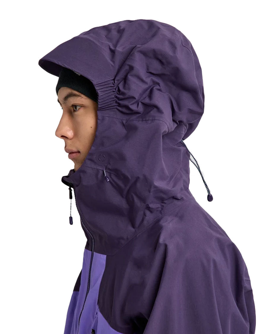 Burton Men's [ak] Cyclic Gore 2L Jacket Nightshade Purple/ Purple Volt 2027