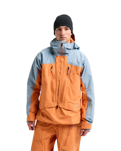 Burton Men's [ak] Cyclic Gore-Tex 2L Anorak Airstream Blue/Goldfish Orange 2027