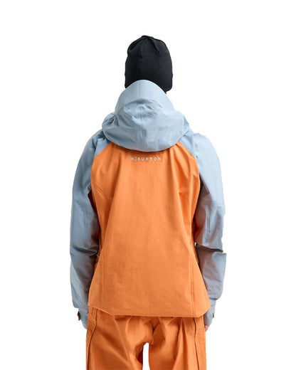 Burton Men's [ak] Cyclic Gore-Tex 2L Anorak Airstream Blue/Goldfish Orange 2027
