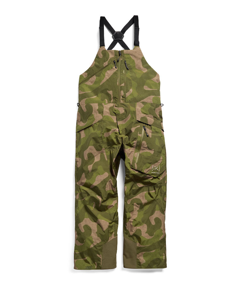 Burton Men's [ak] Cyclic Gore-Tex 2L Bib Pants Keel Camo 2027
