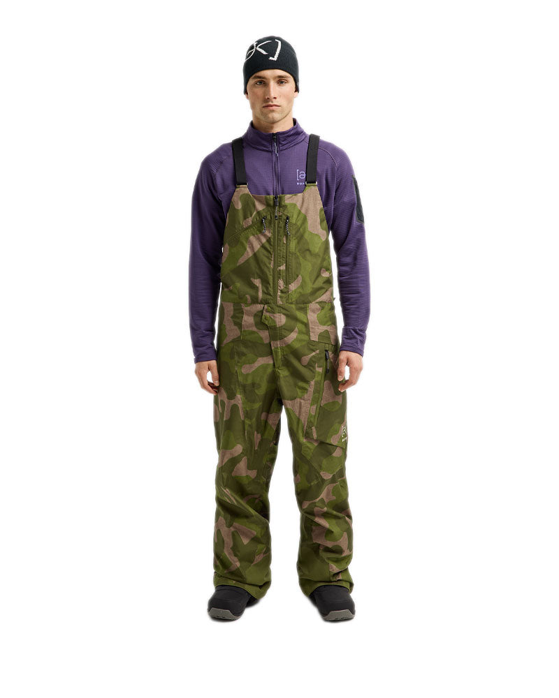 Burton Men's [ak] Cyclic Gore-Tex 2L Bib Pants Keel Camo 2027
