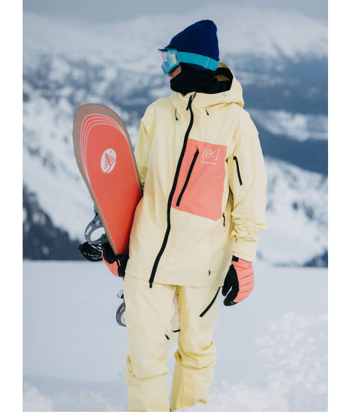 スノーボード Burton ak Jacket Reef Pink GORE-TEX Burton 2024 Men's [ak] Cyclic GORE‑TEX 2L Jacket - Reef Pink