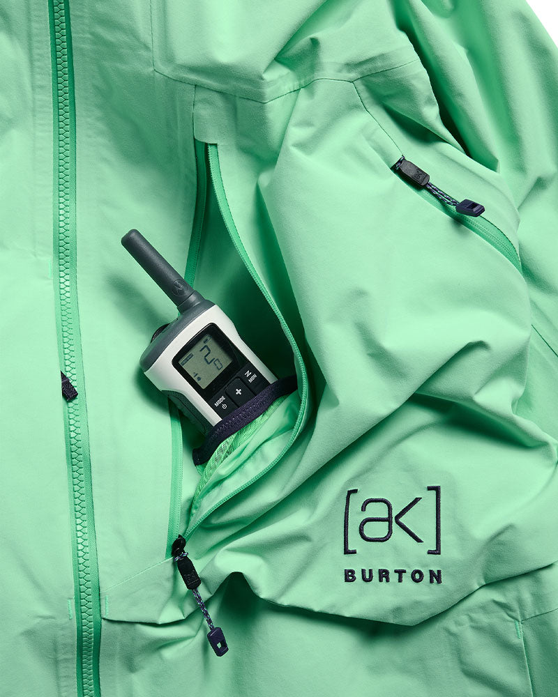 Burton Men's [ak] Cyclic Gore-Tex 2L Jacket Green Voltage 2027