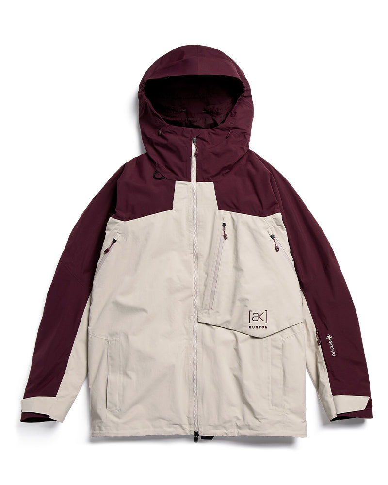 Burton Men's [ak] Cyclic Gore-Tex 2L Jacket Rum Raisin/Chinchilla Gray 2027
