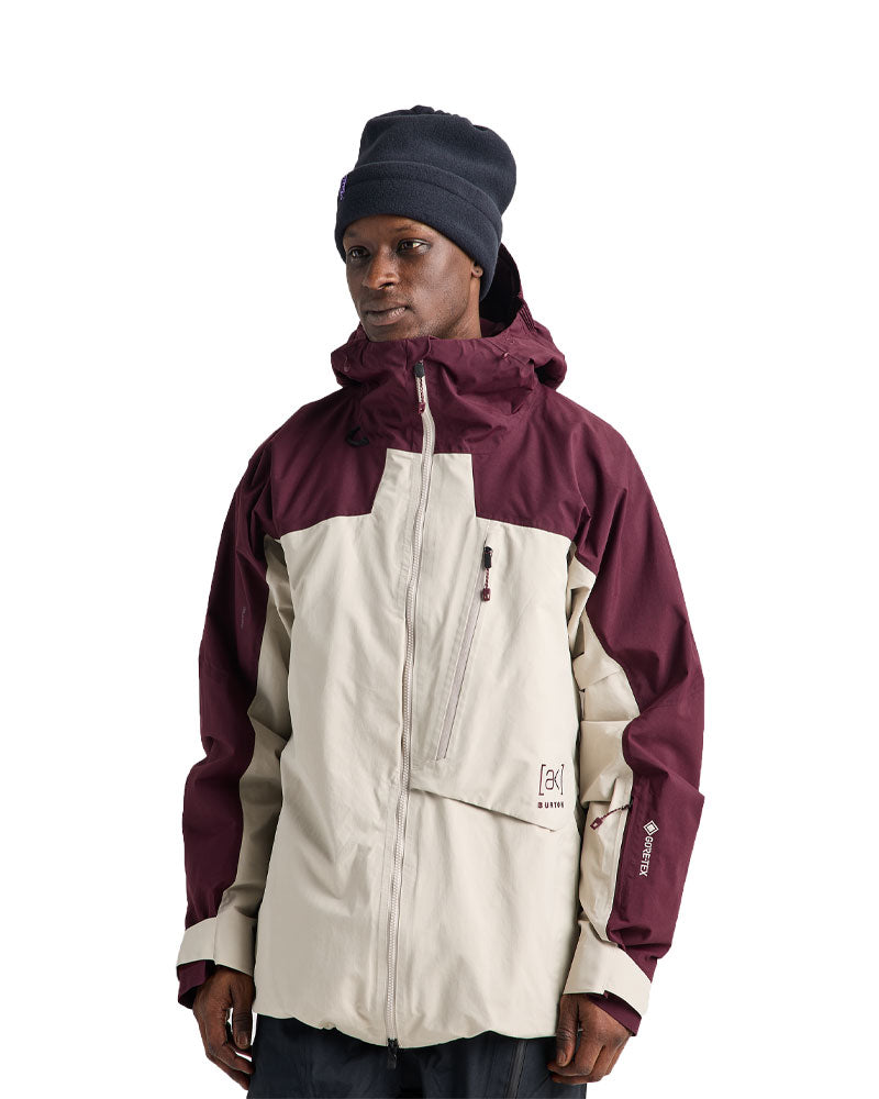 Burton Men's [ak] Cyclic Gore-Tex 2L Jacket Rum Raisin/Chinchilla Gray 2027