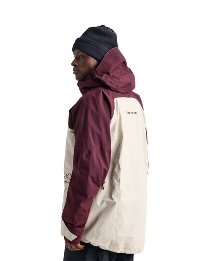 Burton Men's [ak] Cyclic Gore-Tex 2L Jacket Rum Raisin/Chinchilla Gray 2027