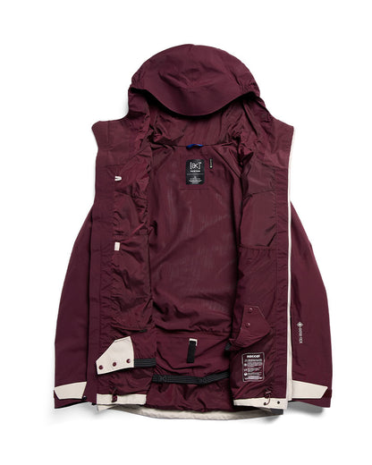 Burton Men's [ak] Cyclic Gore-Tex 2L Jacket Rum Raisin/Chinchilla Gray 2027