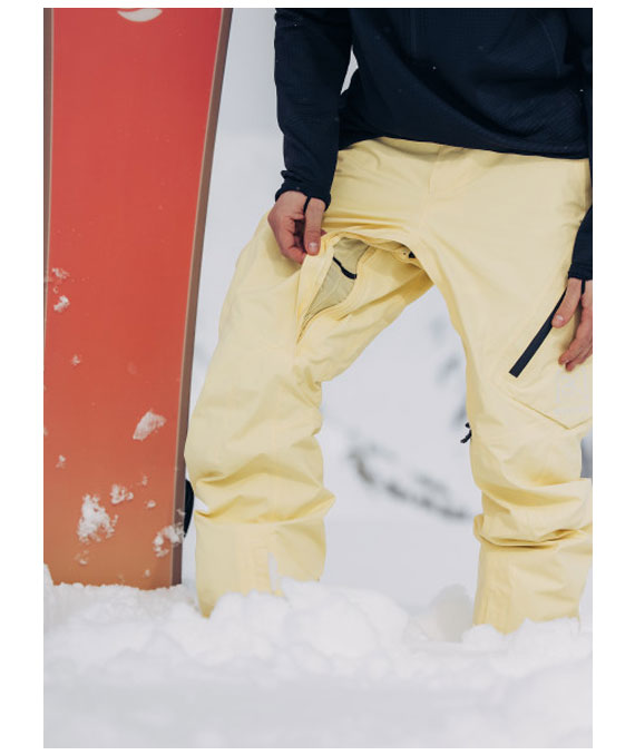 Burton Men's [ak] Cyclic Gore-Tex 2L Pant Buttermilk 2024 – The