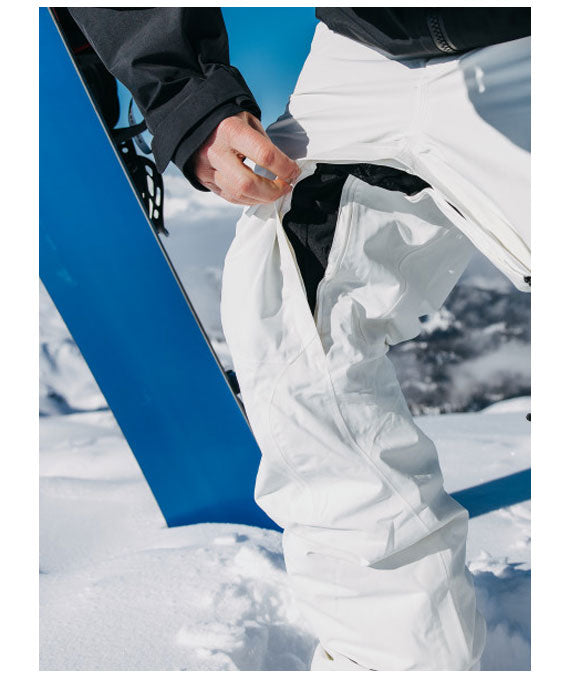 Burton Men's [ak] Cyclic Gore-Tex 2L Pant Stout White 2024