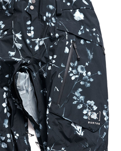 Burton Men's [ak] Cyclic Gore-Tex 2L Pants Cyanotype Floral 2027