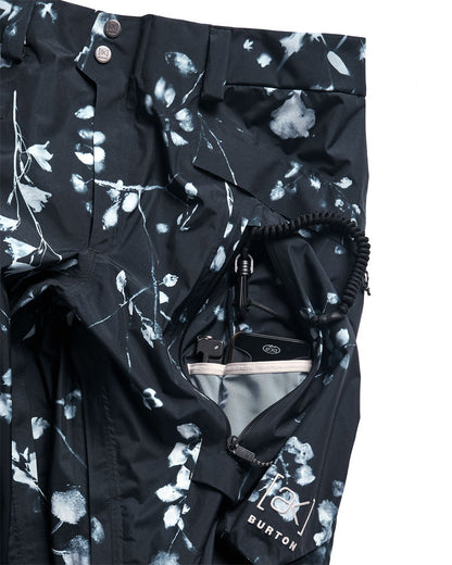 Burton Men's [ak] Cyclic Gore-Tex 2L Pants Cyanotype Floral 2027