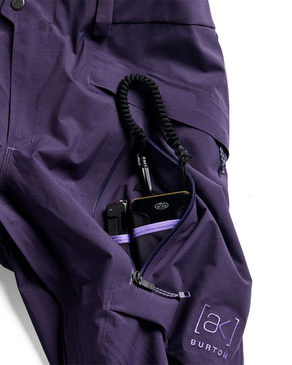 Burton Men's [ak] Cyclic Gore-Tex 2L Pants Nightshade Purple 2027