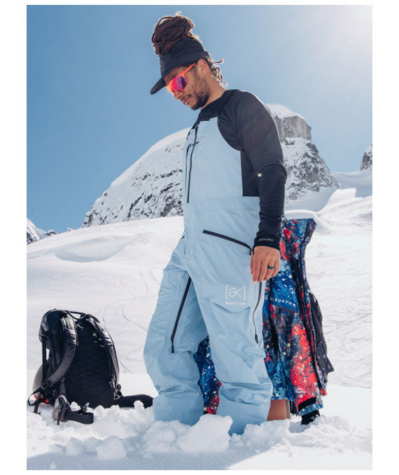 Burton Men's [ak] Freebird Gore-Tex 3L Stretch Bib Pant Moonrise 2024
