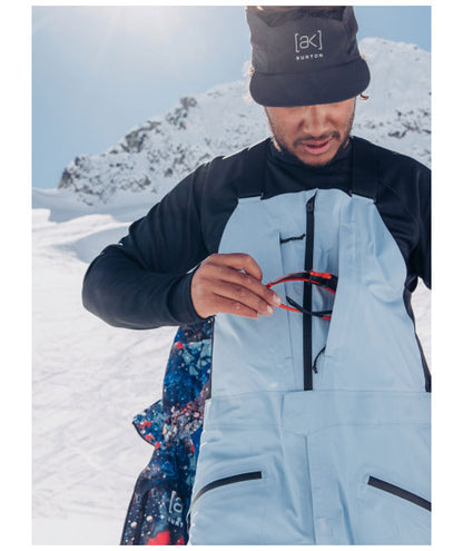 Burton Men's [ak] Freebird Gore-Tex 3L Stretch Bib Pant Moonrise 2024