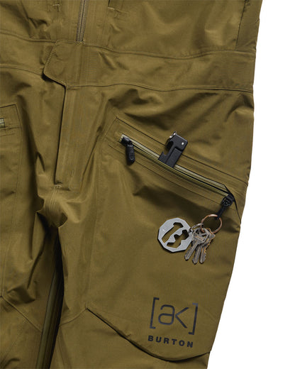 Burton Men's [ak] Freebird Gore?Tex 3L Stretch Bib Pants Dried Moss 2027