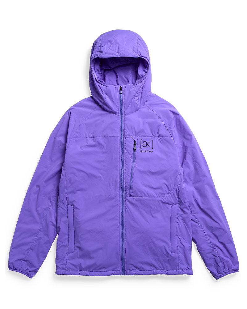 Burton Men's [ak] Helium Hooded Stretch Insulated Jacket Purple Voltage 2027