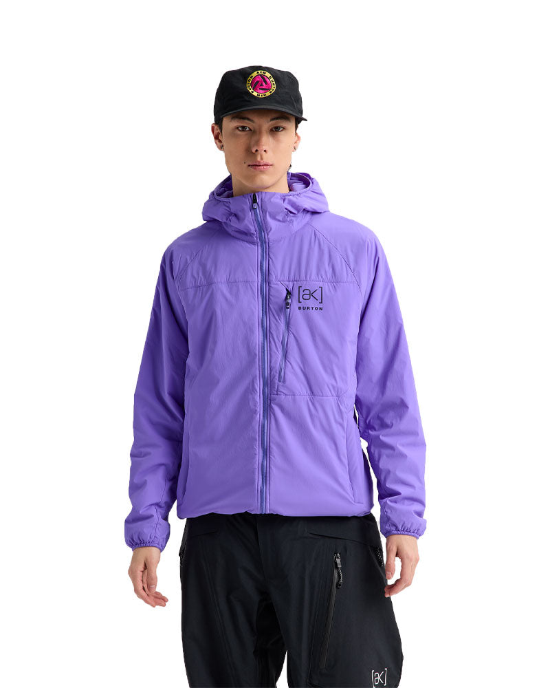 Burton Men's [ak] Helium Hooded Stretch Insulated Jacket Purple Voltage 2027
