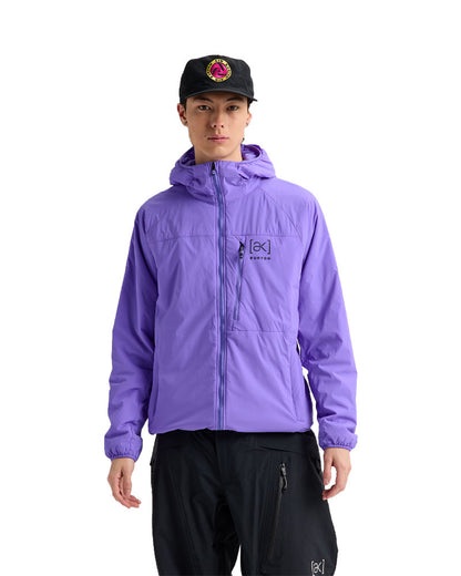 Burton Men's [ak] Helium Hooded Stretch Insulated Jacket Purple Voltage 2027