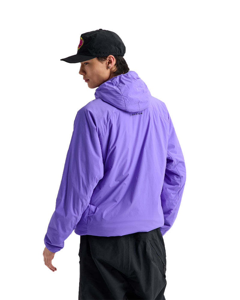 Burton Men's [ak] Helium Hooded Stretch Insulated Jacket Purple Voltage 2027