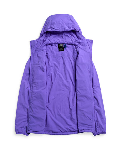 Burton Men's [ak] Helium Hooded Stretch Insulated Jacket Purple Voltage 2027