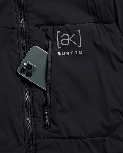 Burton Men's [ak] Helium Hooded Stretch Insulated Jacket True Black 2027