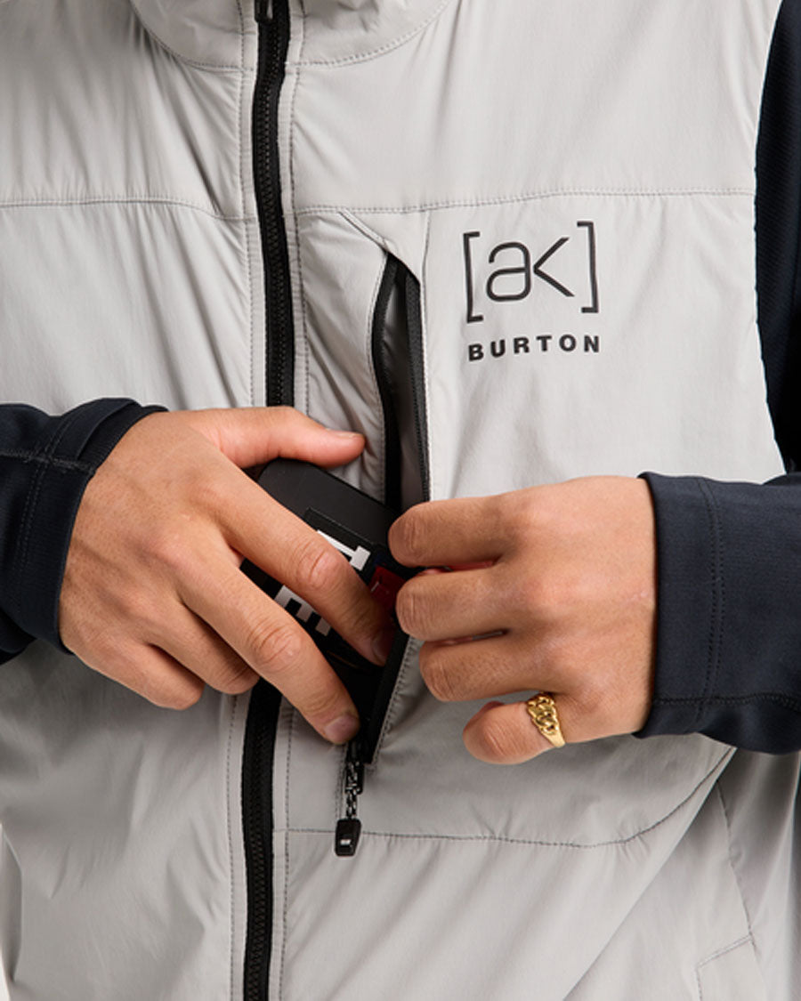 Burton Men's [ak] Helm Fragment Vest Apparition Gray 2026 – The