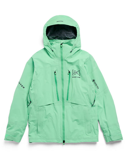 Burton Men's [ak] Hover Gore?Tex C-Knit 3L Stretch Jacket Green Voltage 2027