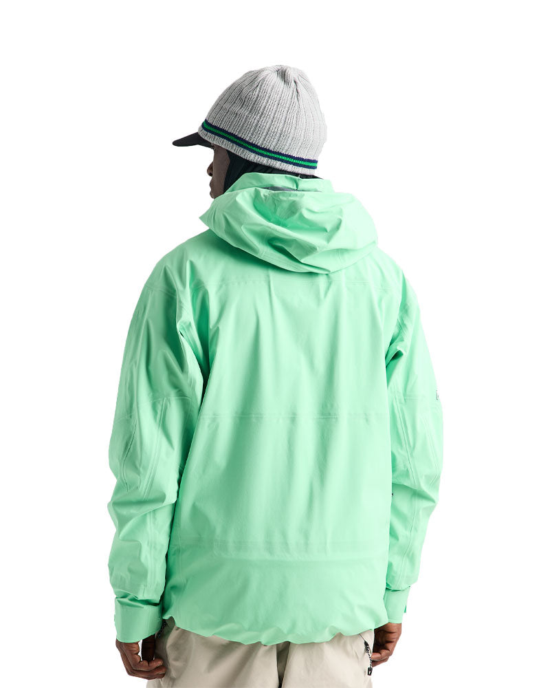 Burton Men's [ak] Hover Gore?Tex C-Knit 3L Stretch Jacket Green Voltage 2027