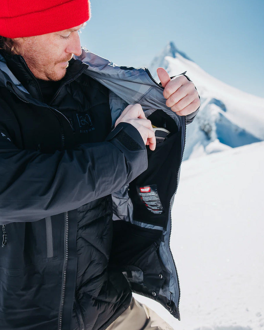 Burton Men's [ak] Hover Gore-Tex Stretch 3L Jacket True Black 2026