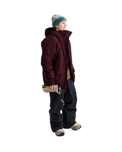 Burton Men's [ak] Swash Down Insulated Gore-Tex 2L Jacket Rum Raisin 2027