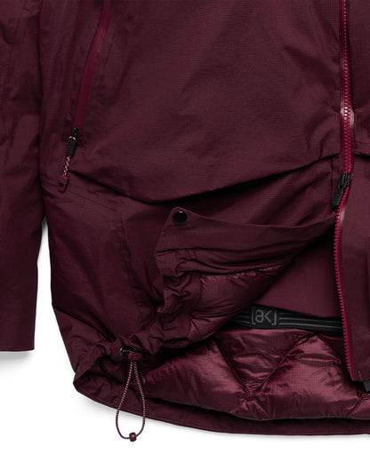 Burton Men's [ak] Swash Down Insulated Gore-Tex 2L Jacket Rum Raisin 2027