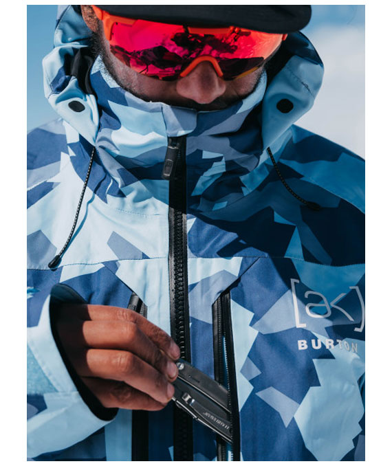 Burton Men's [ak] Swash Gore-Tex 2L Jacket Geocamo 2024 – The