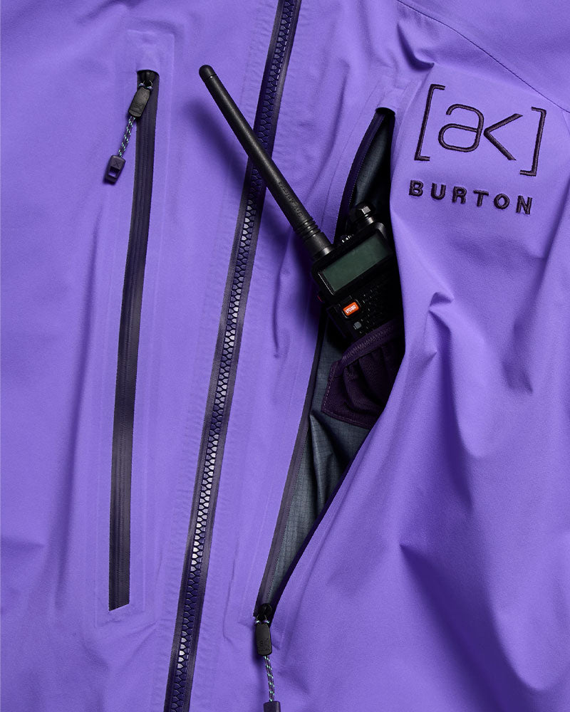 Burton Men's [ak] Tuvak Gore-Tex C-Knit 3L Jacket Purple Voltage 2027
