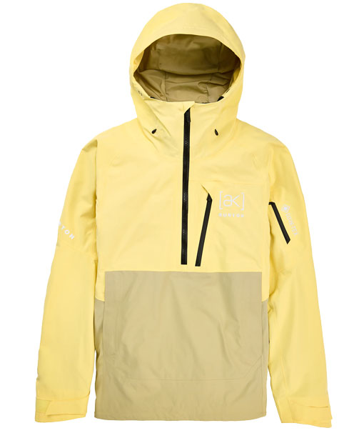 Burton Men's [ak] Velocity Gore-Tex 2L Anrk Jkt Bttrmlk/Mshrm 2024