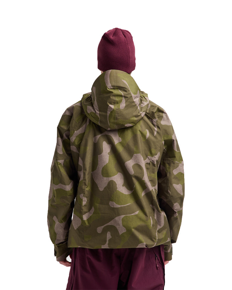Burton Men's [ak] Swash Synthetic Insulated Gore-Tex 2L Jacket Keel Camo 2027