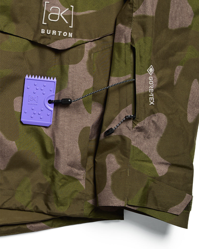 Burton Men's [ak] Swash Synthetic Insulated Gore-Tex 2L Jacket Keel Camo 2027