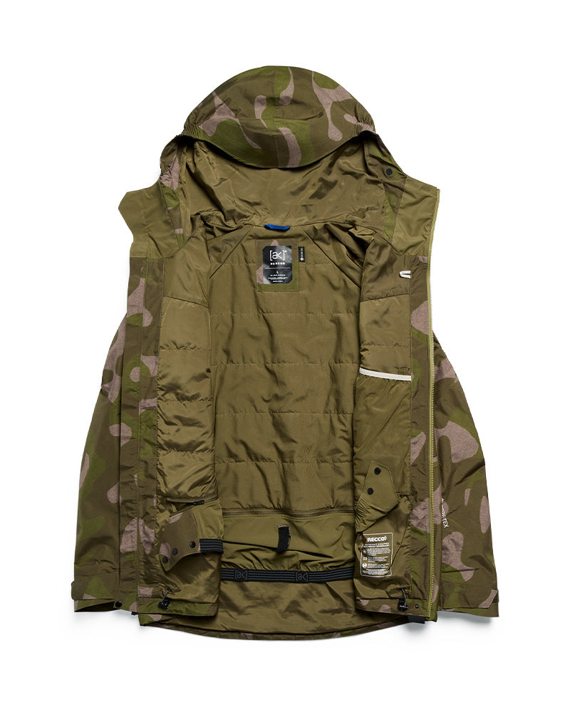 Burton Men's [ak] Swash Synthetic Insulated Gore-Tex 2L Jacket Keel Camo 2027