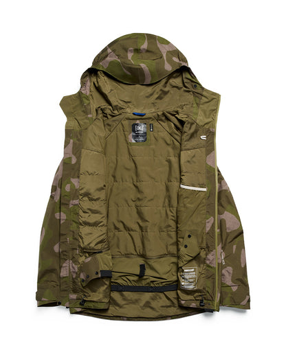Burton Men's [ak] Swash Synthetic Insulated Gore-Tex 2L Jacket Keel Camo 2027